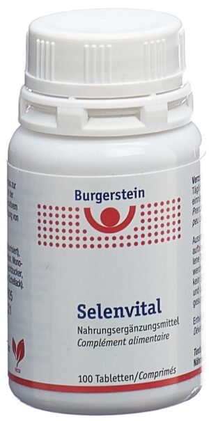 BURGERSTEIN Selenvital Tabl                100 Stk