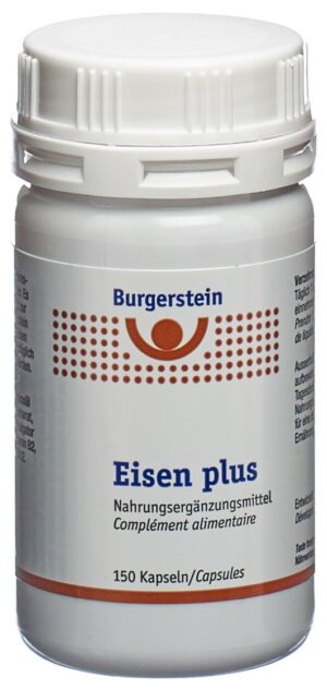 BURGERSTEIN Eisen plus Weichkaps        Ds 150 Stk