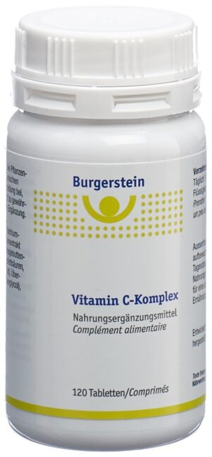 BURGERSTEIN Vitamin C Komplex Tabl         120 Stk