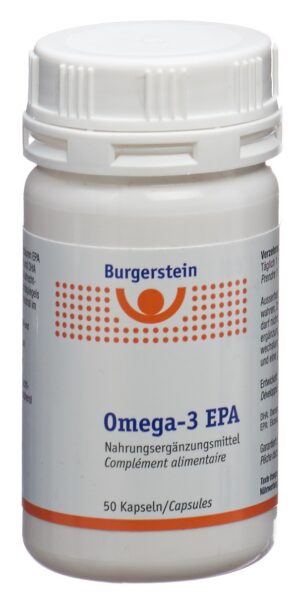 BURGERSTEIN Omega 3-EPA Weichkaps        Ds 50 Stk