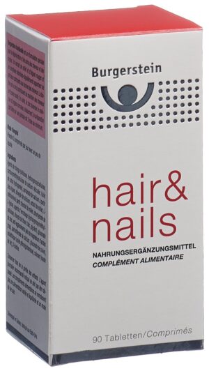 BURGERSTEIN Hair & Nails Tabl               90 Stk