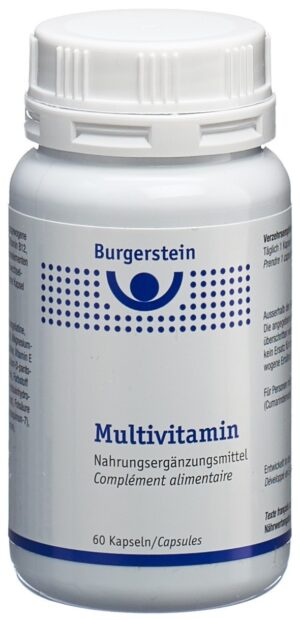 BURGERSTEIN Multivitamin Kaps            Ds 60 Stk