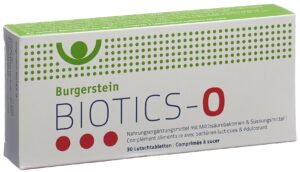 BURGERSTEIN Biotics-O Tabl            Blist 30 Stk