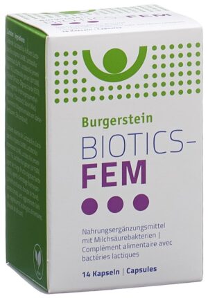 BURGERSTEIN Biotics-FEM Kaps                14 Stk