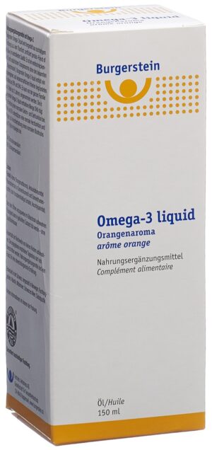 BURGERSTEIN Omega-3 liquid               Fl 150 ml