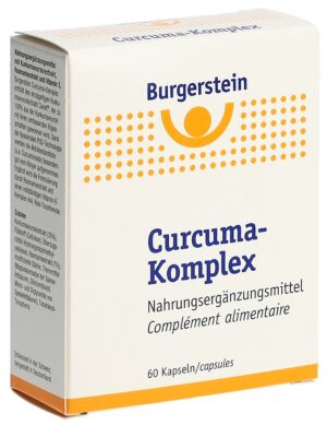BURGERSTEIN Curcuma-Komplex Kaps      Blist 60 Stk