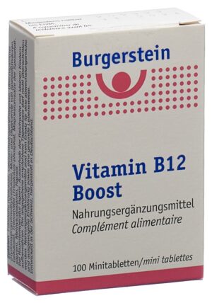 BURGERSTEIN Vitamin B12 Boost Minitabl     100 Stk