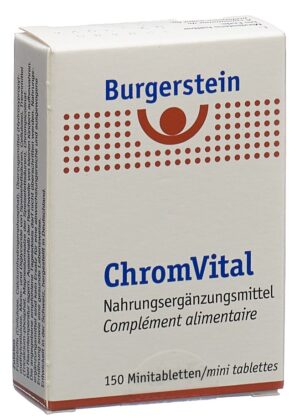 BURGERSTEIN Chromvital Tabl           Disp 150 Stk