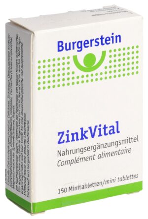 BURGERSTEIN ZinkVital Mini-Tabletten 5 mDs 150 Stk