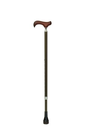 DR. CANE Metallstock 70-93cm bronze Derby