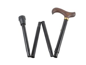 GASTROCK Faltstock 85-95cm 4f Alu schwarz D