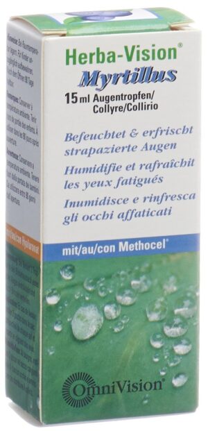 HERBA VISION Myrtillus Augentropfen       Fl 15 ml