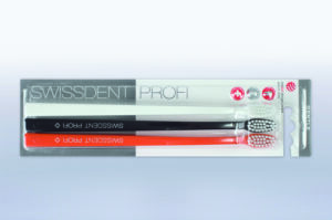 SWISSDENT Gentle Zahnbuerste Trio wei schw oran
