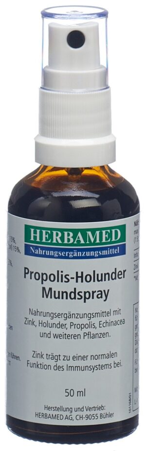 HERBAMED Propolis-Holunder Mundspray     Spr 50 ml