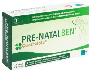 PRE NATALBEN Kaps                           28 Stk