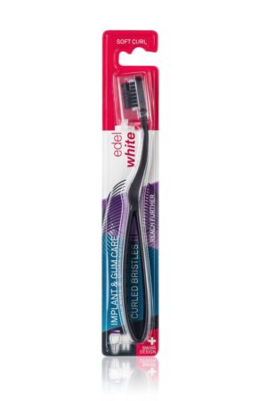 EDEL+WHITE CleanCurl Curved Zahnbürste       Blist