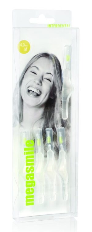 MEGASMILE Interdental M 4.0mm 5 Stk