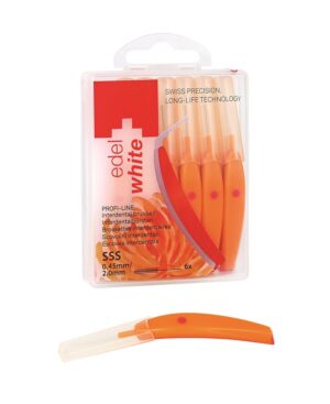 EDEL+WHITE Interdental Bürsten SSS 0.45mm 6 Stk