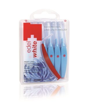 EDEL+WHITE Interdental Bürsten S 0.6mm 6 Stk