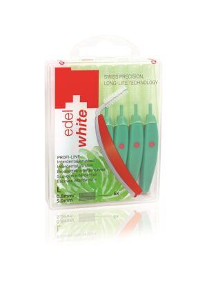 EDEL+WHITE Interdental Bürsten L 0.8mm 6 Stk
