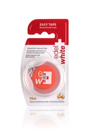 EDEL+WHITE Easy Tape gewachst Zahnseide 70m Minze