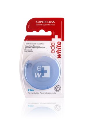 EDEL+WHITE Expanding Superfloss 25m Minze