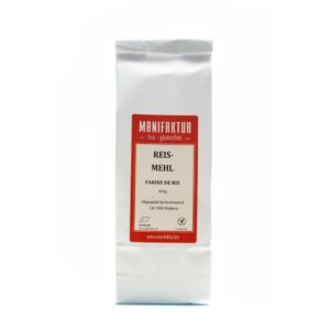MANIFAKTUR Reis Mehl Bio Btl 400 g