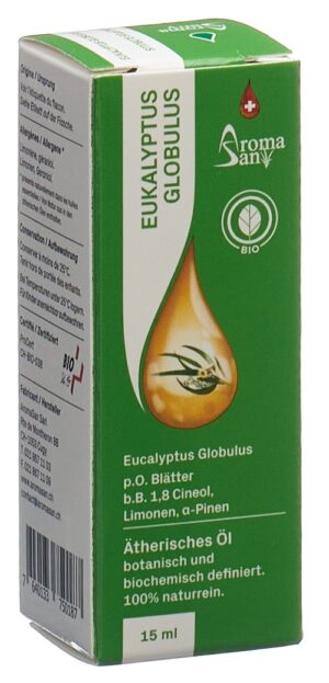 AROMASAN Eukalyptus globu Äth/Öl Schacht Bio 15 ml