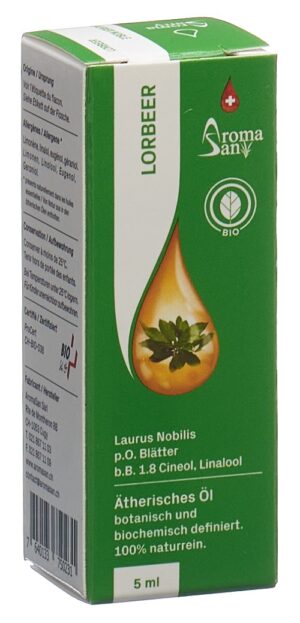 AROMASAN Lorbeer Äth/Öl in Schachtel Bio      5 ml