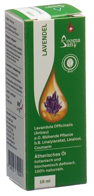 AROMASAN Lavendel Äth/Öl in Schachtel Bio    15 ml
