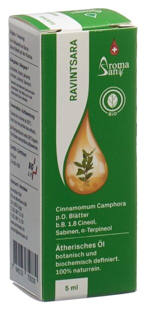 AROMASAN Ravintsara Äth/Öl in Schachtel Bio   5 ml