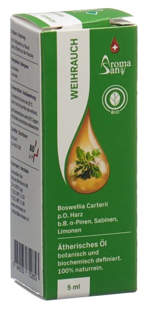 AROMASAN Weihrauch Äth/Öl in Schachtel Bio    5 ml