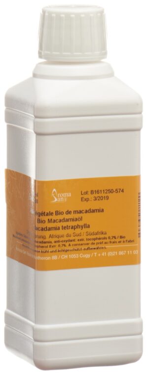AROMASAN Macadamiaoel Bio 250 ml