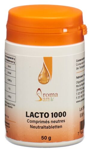 AROMASAN Lacto 1000 Tabl für ätherische ÖDs 50 Stk