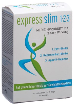 EXPRESS SLIM 1-2-3 Kaps mit 3-fach Wirkung  90 Stk