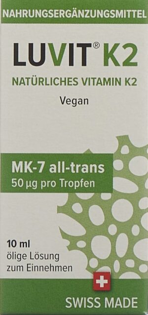 LUVIT K2 Natürliches Vitamin         Tropffl 10 ml