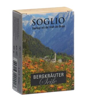SOGLIO Bergkräuter-Seife                      95 g