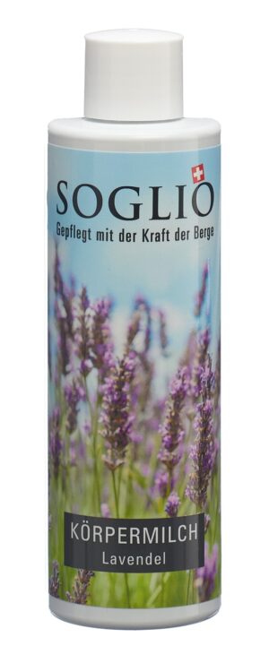 SOGLIO Koerpermilch Lavendel Fl 200 ml