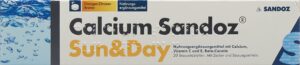 CALCIUM Sandoz Sun & Day Brausetabl      Ds 20 Stk