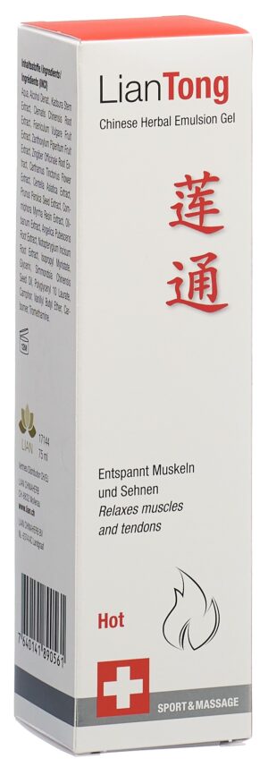 LIANTONG Chinese Herbal Emulsion Gel HotDisp 75 ml