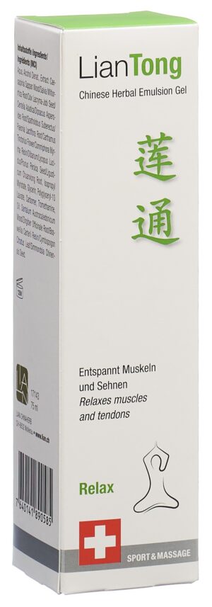 LIANTONG Chinese Herbal Emulsion Gel RelDisp 75 ml