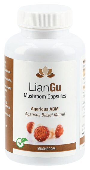 LIANGU Agaricus ABM Mushrooms Kaps      Ds 120 Stk