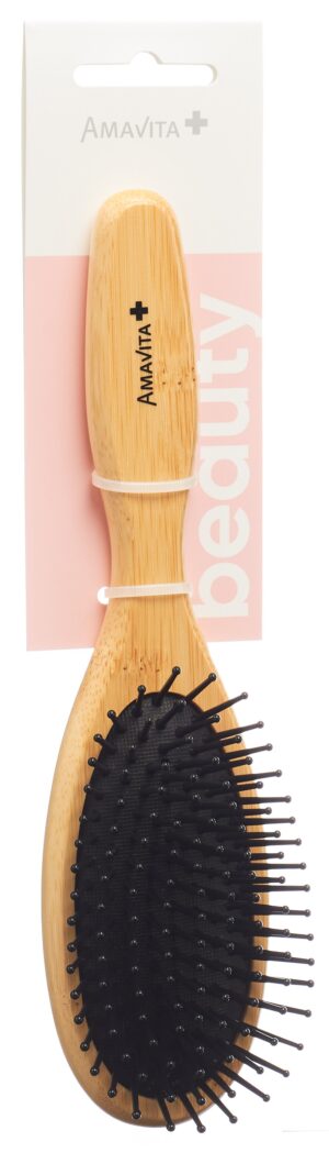 AMAVITA Beauty Bambusbürste oval
