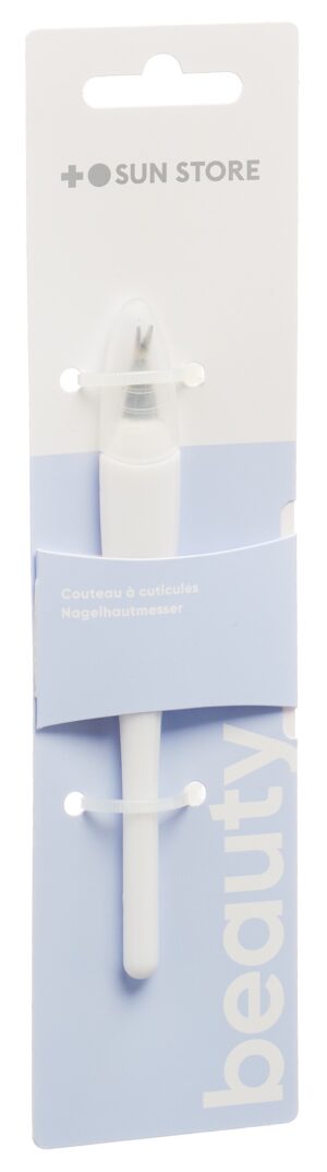 SUN STORE Beauty Nagelhautmesser weiss