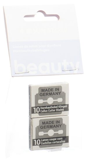 SUN STORE Beauty Hornhauthobelklingen     2 10 Stk