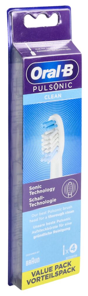 ORAL-B (PI-GAX) Aufsteckbürst Pulsonic Clean 4 Stk