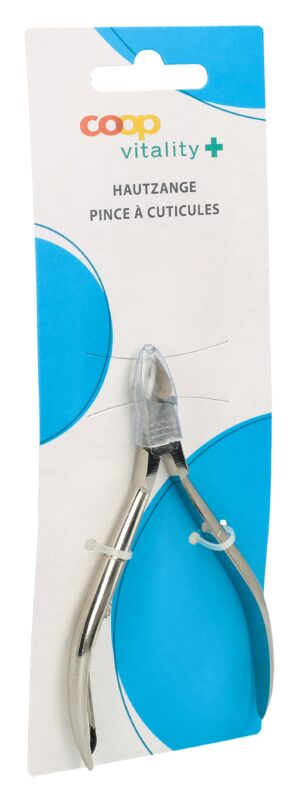 COOP VITALITY Hautzange 10cm vernickelt