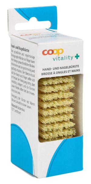 COOP VITALITY Hand Nagelbürste Buchenholz