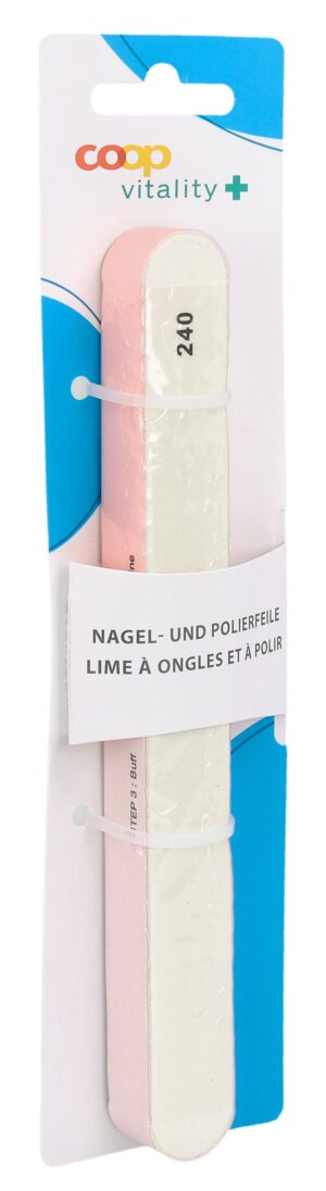COOP VITALITY Nagel- und Polierfeile 6-Way