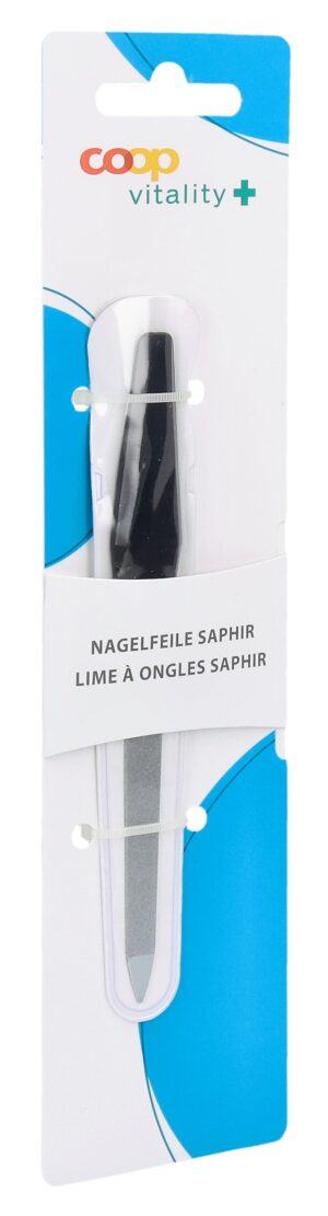 COOP VITALITY Nagelfeile 12cm saphir